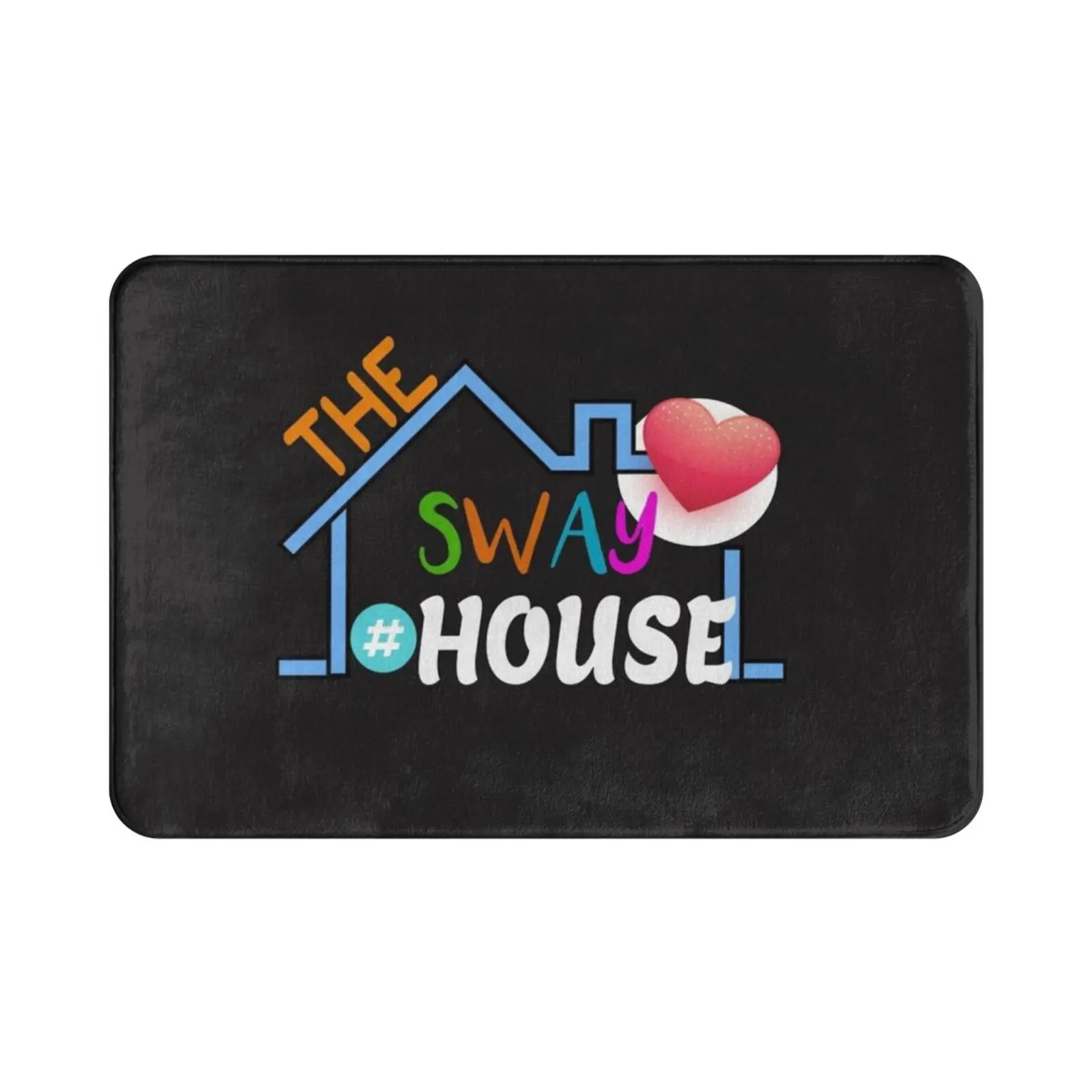 Sway House La Carpet Mat Rug Cushion Soft Non-Slip Sway House Damelio Lilhuddy La Dixie Chase Cute Sway House Addison