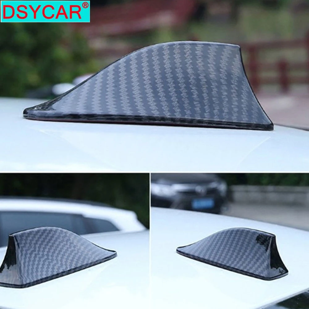 

DSYCAR 1 шт. Автомобильная углеволоконная антенна Акулий плавник обшивка для BMW серии универсальная