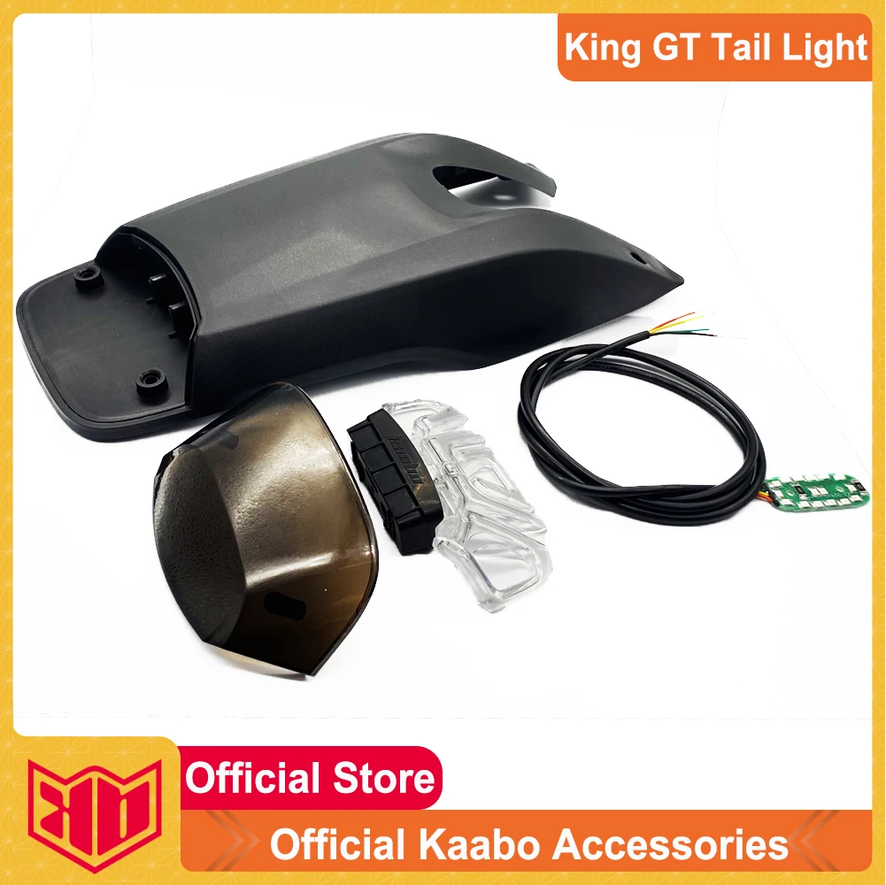 Kaabo Wolf Warrior/King GT Rear Fender Kit Tail light PCB Tail Light Cover Turn Signal Cover for Kaabo Wolf Warrior/King GT