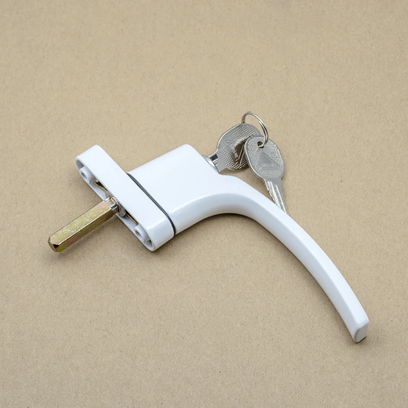 Alloy Inner Flat Open Inner Open Curtain Wall Doors And Windows Hardware Accessories Shift Fork Arc Handle Window Handle