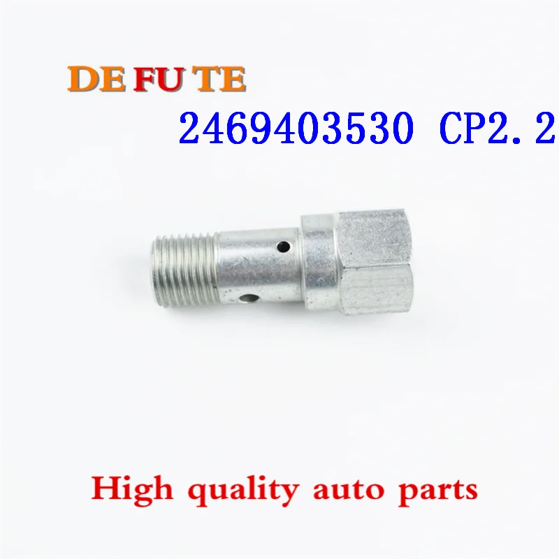 High-Pressure Fuel Pump Overflow Valve 2469403530 CP2.2 For Re-nault 2469403530  Fuel Pump Overflow common rail Valve