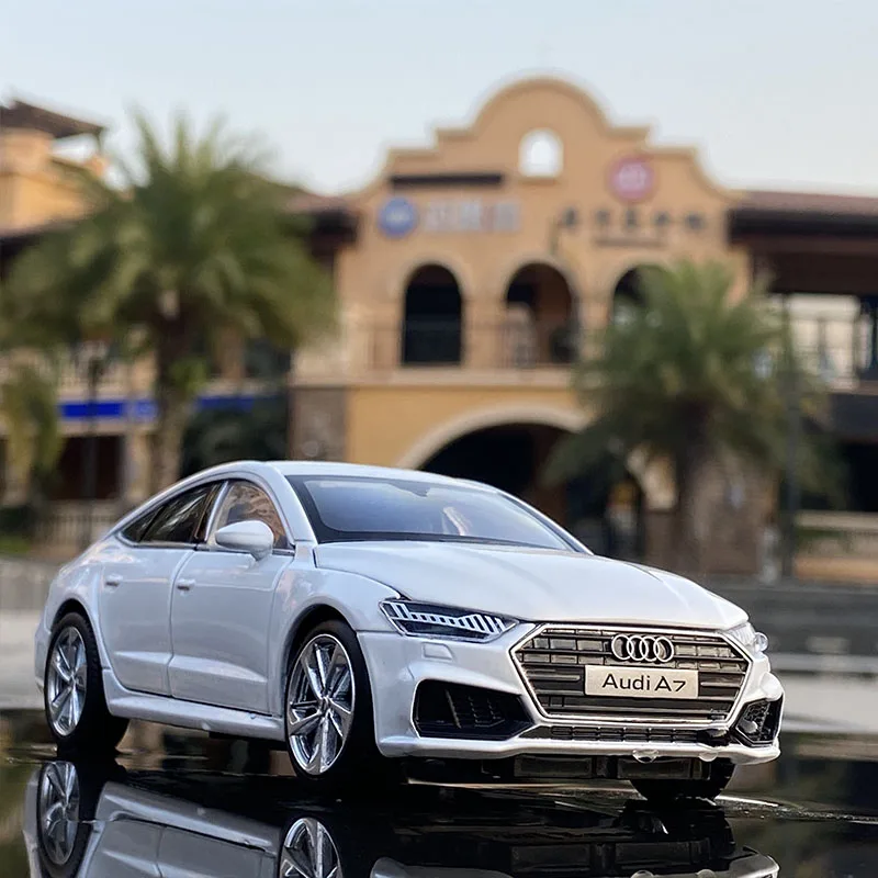 1:32 AUDI A7 Coupe Alloy Car Model Diecasts & Toy Vehicles Metal Toy Car Model High Simulation Sound Light Collection Kids Gift