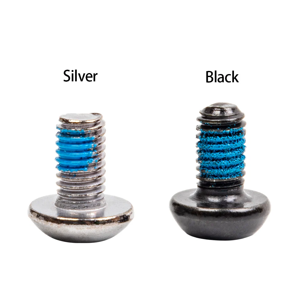 12pcs Hex Scoket Stainless Steel T25 Cycle Bicycle Brake Disc Bolts Screw Mountain Bike Brake Rotor Mtb Cycling M5X9 Screws