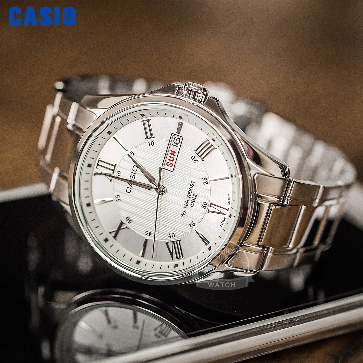 Casio watch men top brand luxury quartz watch100m Waterproof men watch Sport military Wrist Watch relogio masculino MTP-1384D-7A