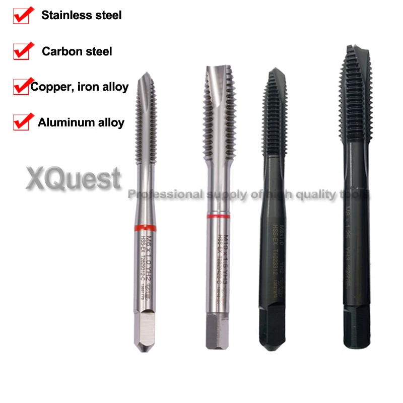 

High Quality HSS-EX Right Hand Metric Screw Spiral Point tap m2 m2.5 m3 m4 m5 m6 m8 m10 m12 m14 m16 m18 m20 Machine Thread taps