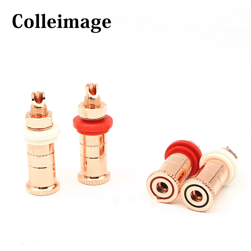 

Медный разъем для аудиодинамика Hi-Fi, разъем для аудиодинамика Hi-Fi, разъем для усилителя, переплет, разъем типа «банан»