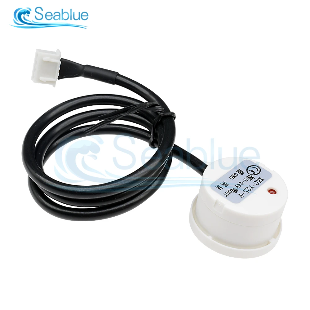 DC 5-24V 12V XKC Y25 Non Contact Liquid Level Sensor Switch Detector Outer Adhering Type Level Sensor NPN PNP RS485 Interface