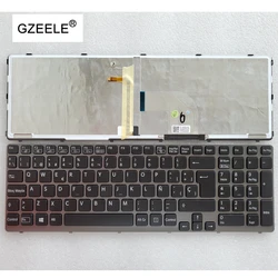 SP/RU Layout Keyboard FOR SONY VAIO SVE15 SVE151 SVE151C11M SVE151E11T SVE1511SAC With backlight
