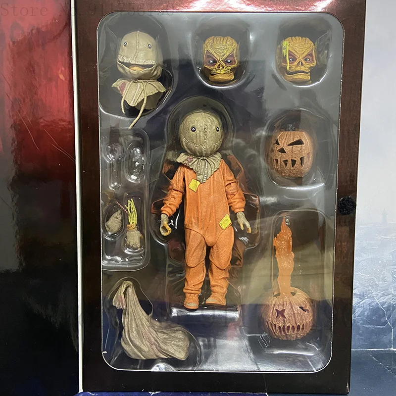 Klassischer Film Film Trick R Treat Actionfigur NECA Figur Trick R Treat Actionfigur Modell Leuchtendes Kürbisspielzeug Halloween Geschenk – Detail 4