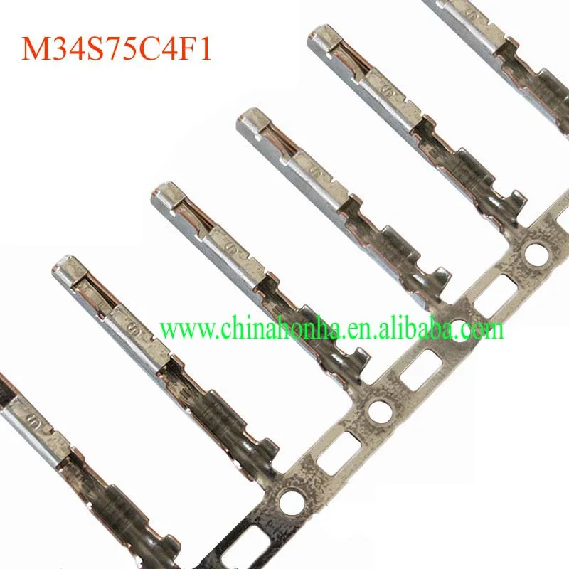 100 pcs/lot Automotive connector terminal/pins M34S75C4F1 MX34 female terminal spot Repair Modifications