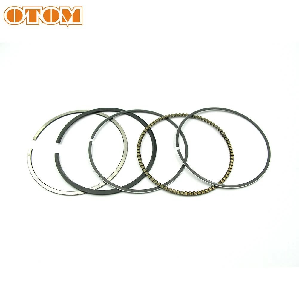 OTOM Piston Ring Pin Clamp Kit Crankshaft Gasket Set For HONDA AX-1 NX250 Chainsaw Part Accessories Dirt Pit Bike ATV Motorcycle