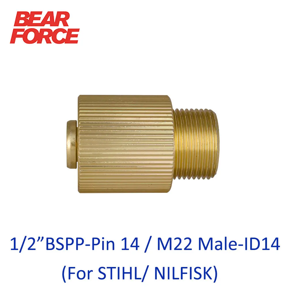 High pressure washer car washer outlet connector adapter converting 1/2\