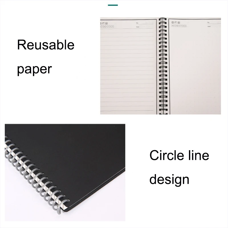 Smart Reusable Notebook A4 Erasable Wirebound Notebook Sketch Pads APP Storage Office Drawing Kids Gift