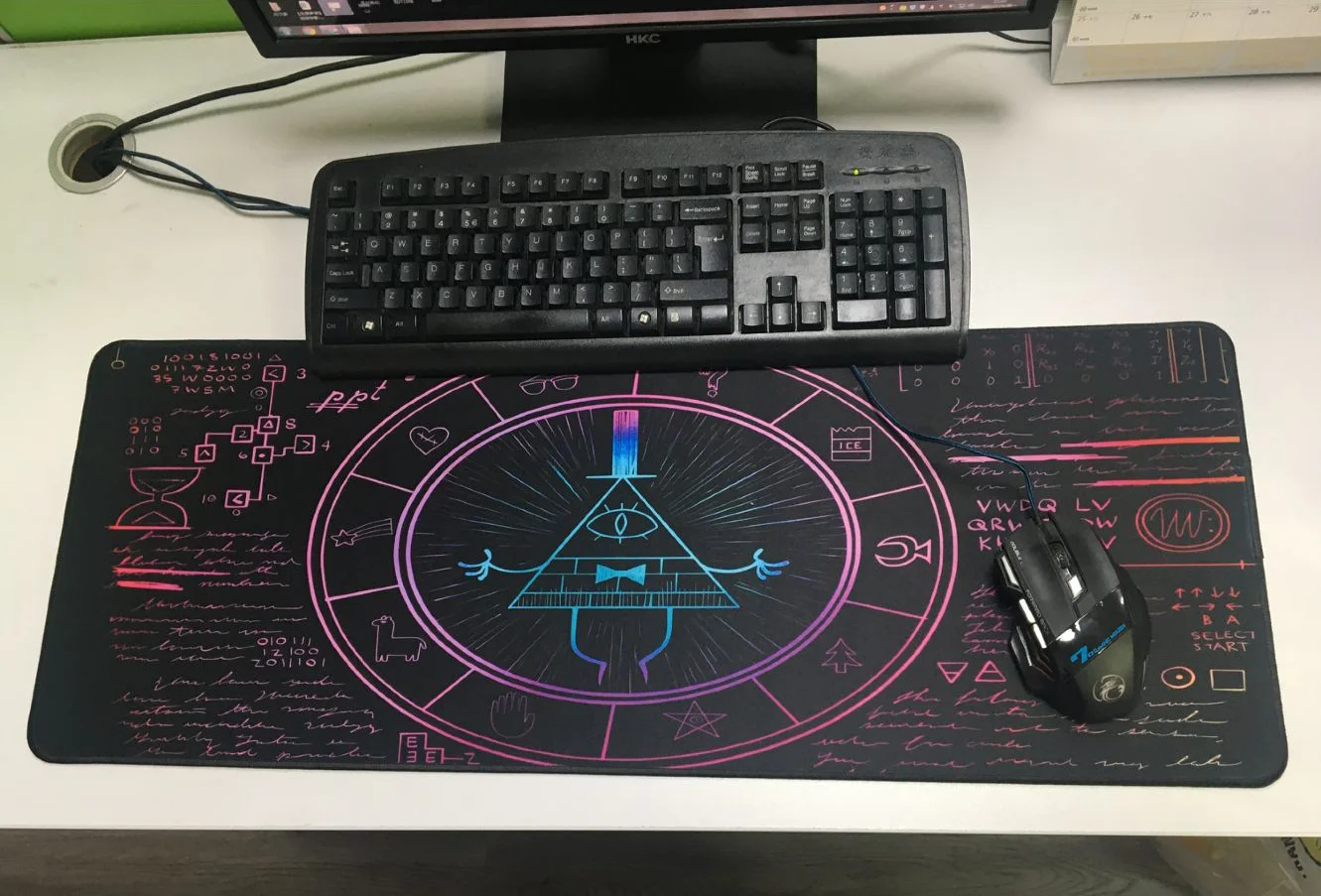 Jogo mousepad rgb personalidade matemático digital led acessórios do jogo teclado computador tapete almofada computador computador notebook gamer mesa