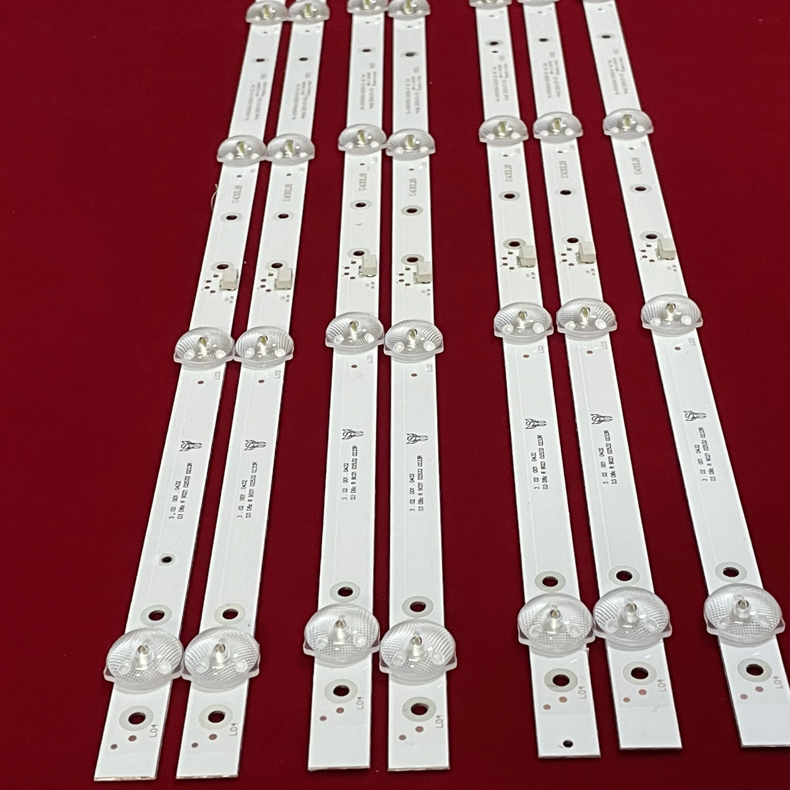 LED Backlight For HM55TV SNLD-5501HD LED17E405 LED32E405 CZC-46GA AJV-4266 U430L18 4X7 JL.D43022330-017CS-M HL-03430A30-0202S-01