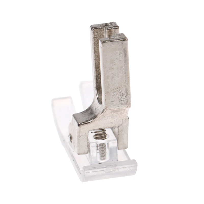 1pc Industrial Sewing Machine Presser Foot Lockstitch Sewing Machine Special Wear-resistant Plastic Plate Presser Foot NT-18