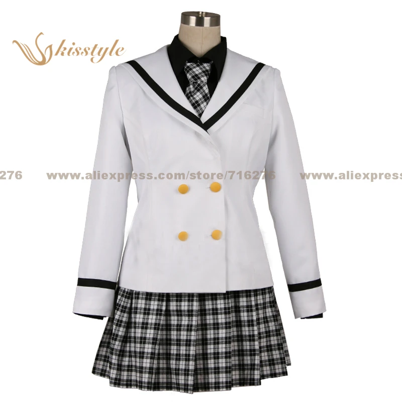 

Kisstyle Fashion Is the Order a Rabbit Rize Tedeza School White Uniform COS Clothing Cosplay Costume,Customized Accepted