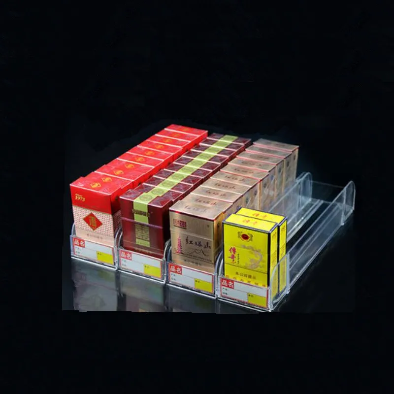 Electronic cigarette Storage box Automatic pusher supermarket drink stand thruster convenience store Tobacco display rack  shelf