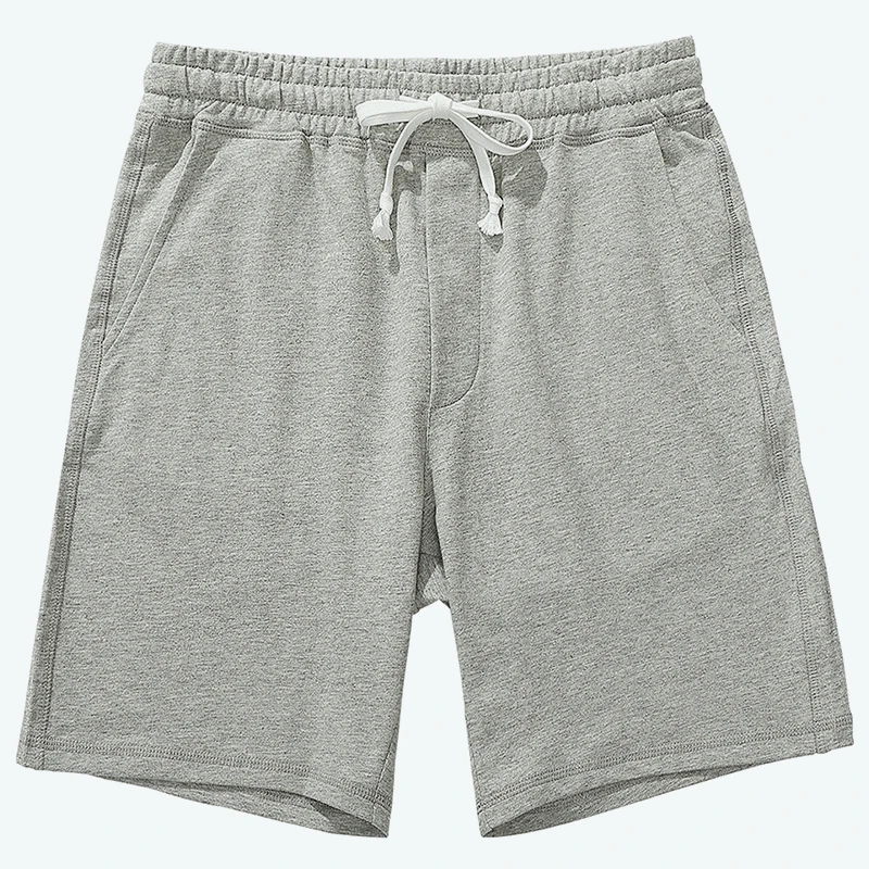 

Akkad Kuti Summer Gray Shorts Men Cotton Running Sports Fitness Gym Joggers Sweat Shorts Breathable Oversized Workout Shorts