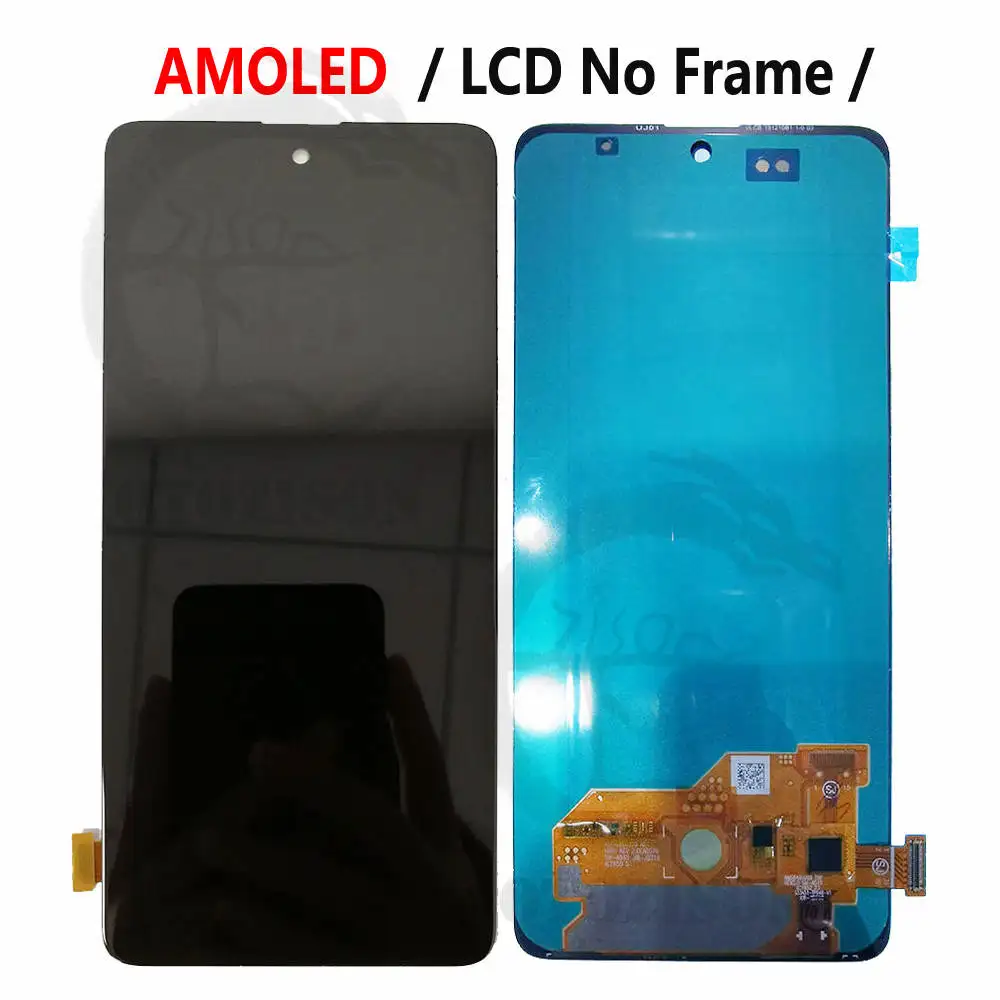 Super AMOLED A516 LCD With Frame For Samsung Galaxy A51 5G Screen Display SM-A516B/DS SM-A516F/DSN LCD Touch Digitizer Assembly