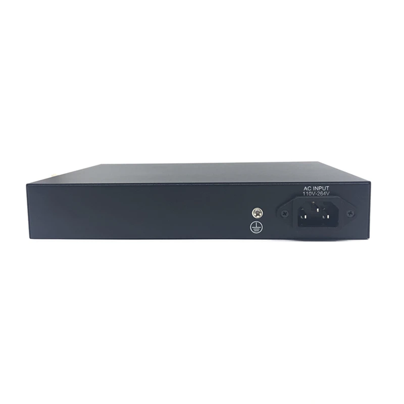 Interruptor Ethernet POE de 48V, con 8 puertos de 10/100Mbps, IEEE 802,3 af/at adecuado para cámara IP/AP inalámbrico/sistema de cámara CCTV
