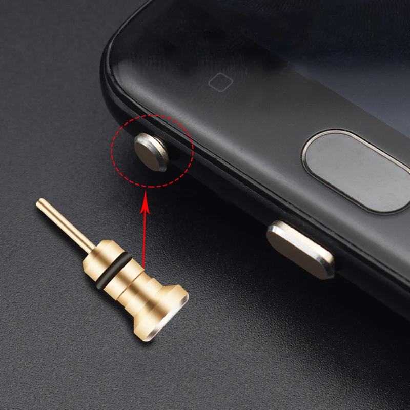 Audio 3.5mm Dust Plug 3.5 AUX Headset Jack Interface Anti Mobile Phone Card Retrieve Card Pin for Apple Iphone 5 6 Plus