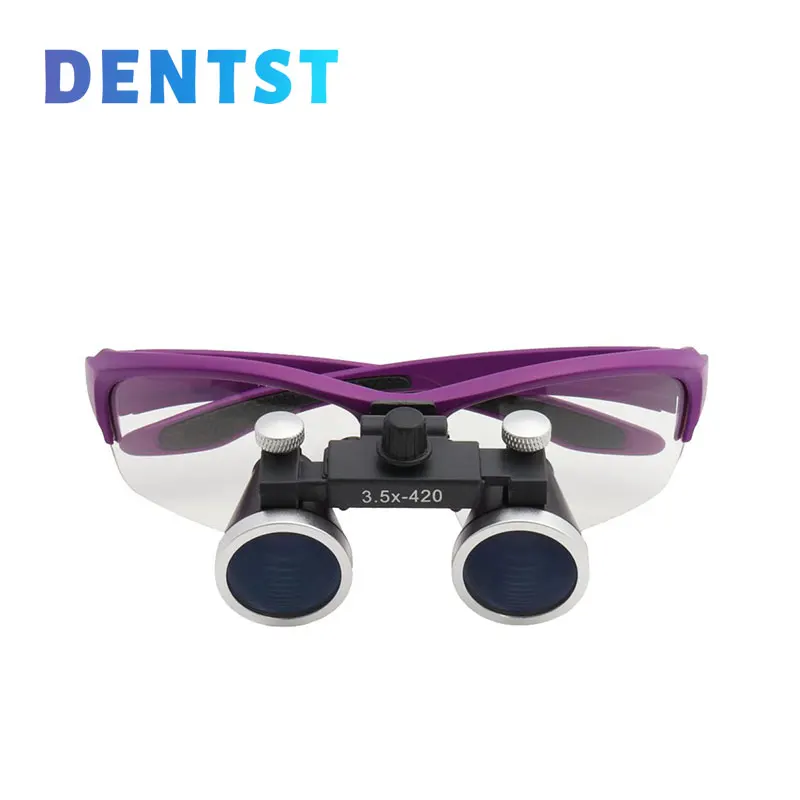 Dentistry Binoculars Magnifier 2.5X 3.5X Magnification Ultra-lightweight Dental Loupes Len for Dental Surgery Treatment