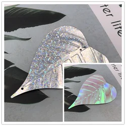 10Pcs/Bag 70*100mm 3 Kinds Color Big Leaves Shape Sequins Wedding Sewing PVC Crafts Paillettes DIY Lentejuelas Accessories