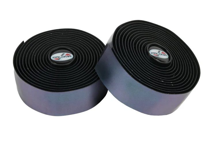 Colorful Road Bike Handlebar Tape EVA PU Reflective Tape Toughness Damping Anti-slip Racing Handle Belt Cork Bent Bar Tape Wrap