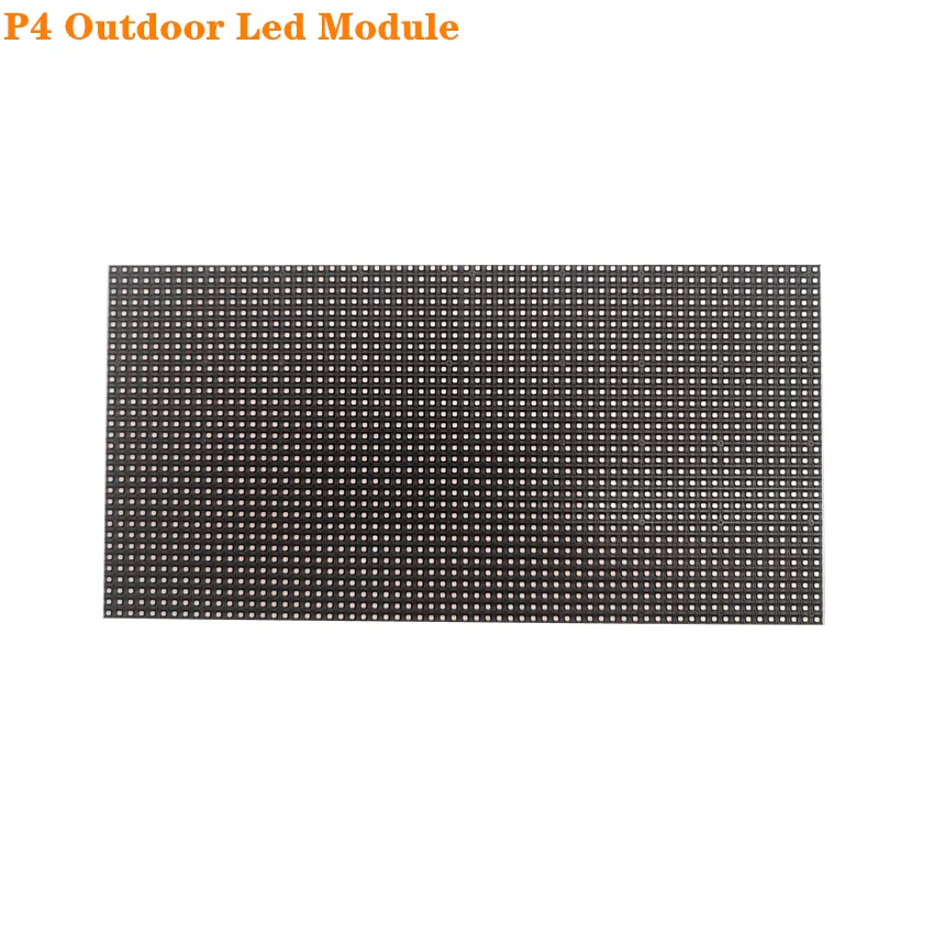 P4 Outdoor LED Display Full Color Outdoor LED Display Matrix Module SMD LED Ekran 256*128Mm 64*32 Titik