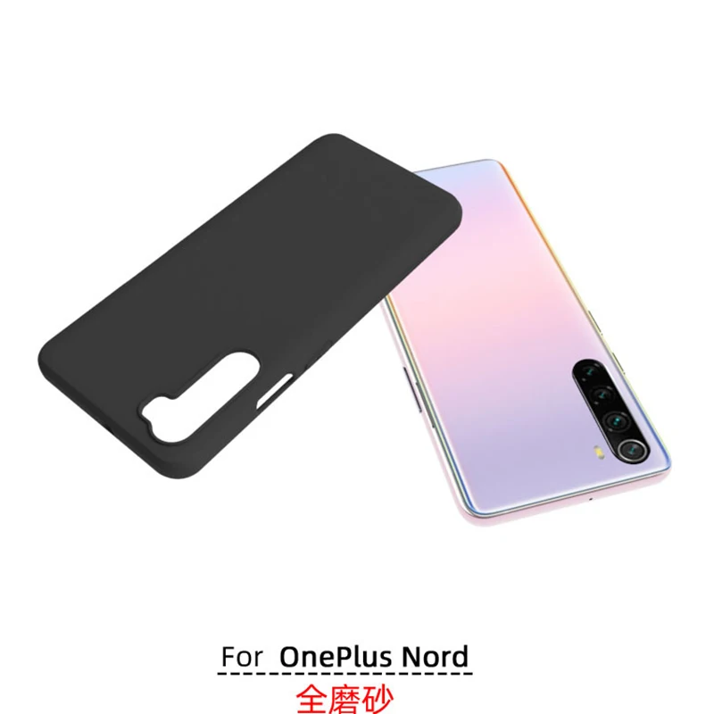 OnePlus Nord Matte Soft Silicone TPU Phone Case For OnePlus Z OnePlus Nord 5G 1+Nord 6.44 Inch Bumper Case