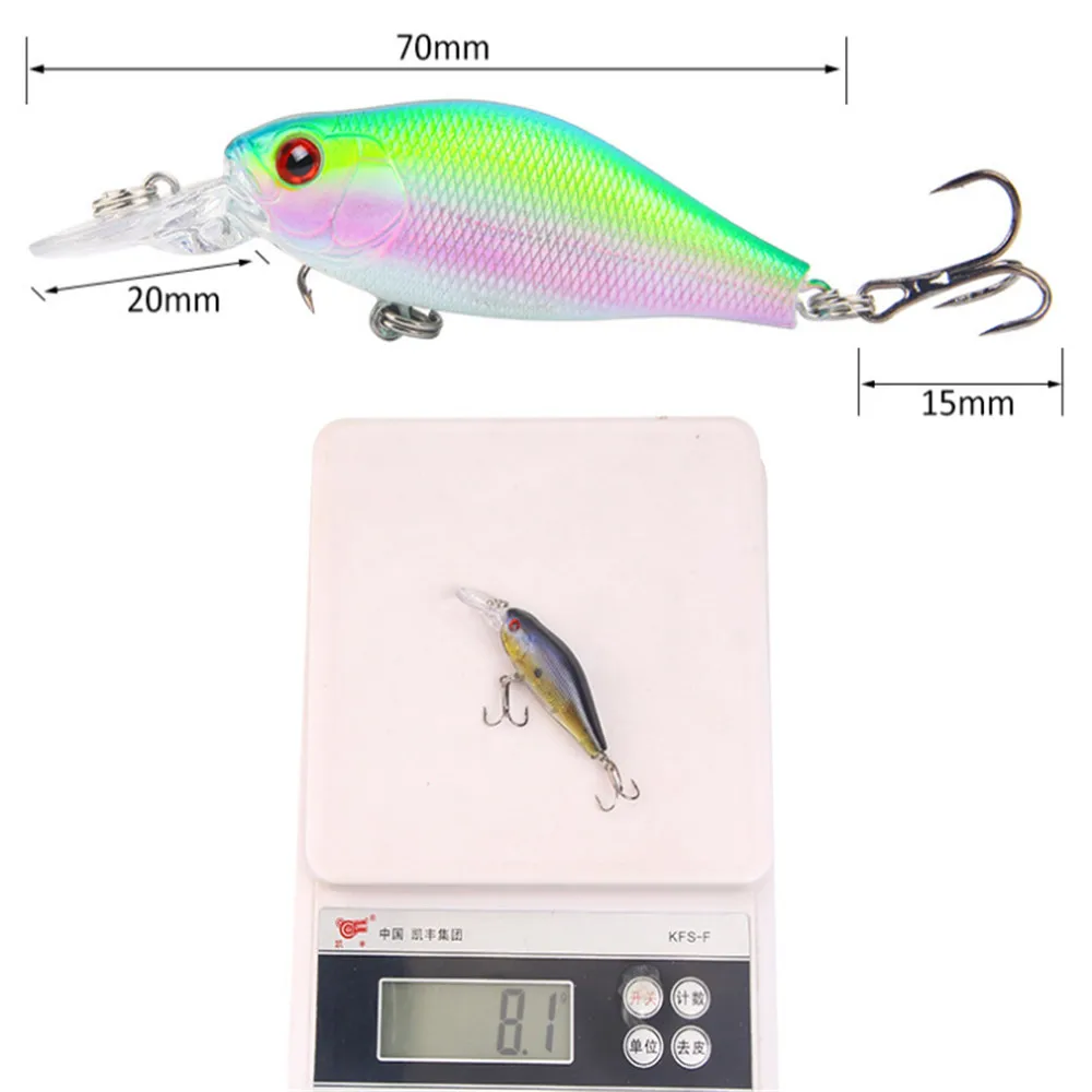 Crankbait Flotante para Lucio – Señuelo Duro Realista - imagen 2