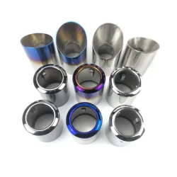 For Mazda 6 Atenza CX-5 CX-4 CX-30 Mazda 3 Axela Stainless Steel Exhaust Pipe Muffler Cover Auto Accessories