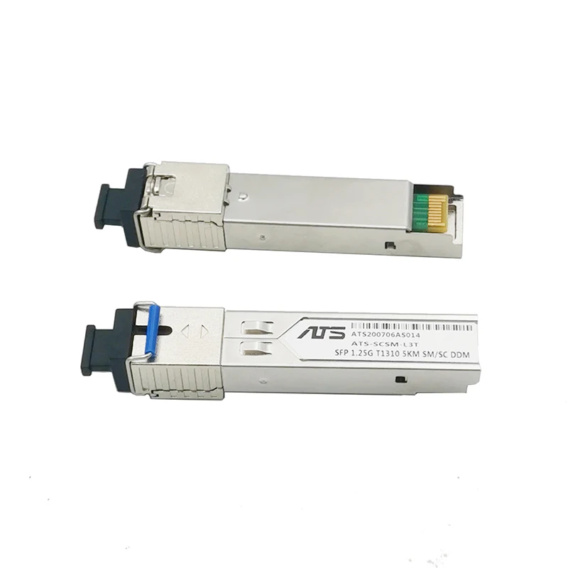 SFP Module 1.25G SC BiDi 1310nm/1550nm WDM switch  SFP Transceiver module with Switch with DDM Function Compatible with Mikrotik