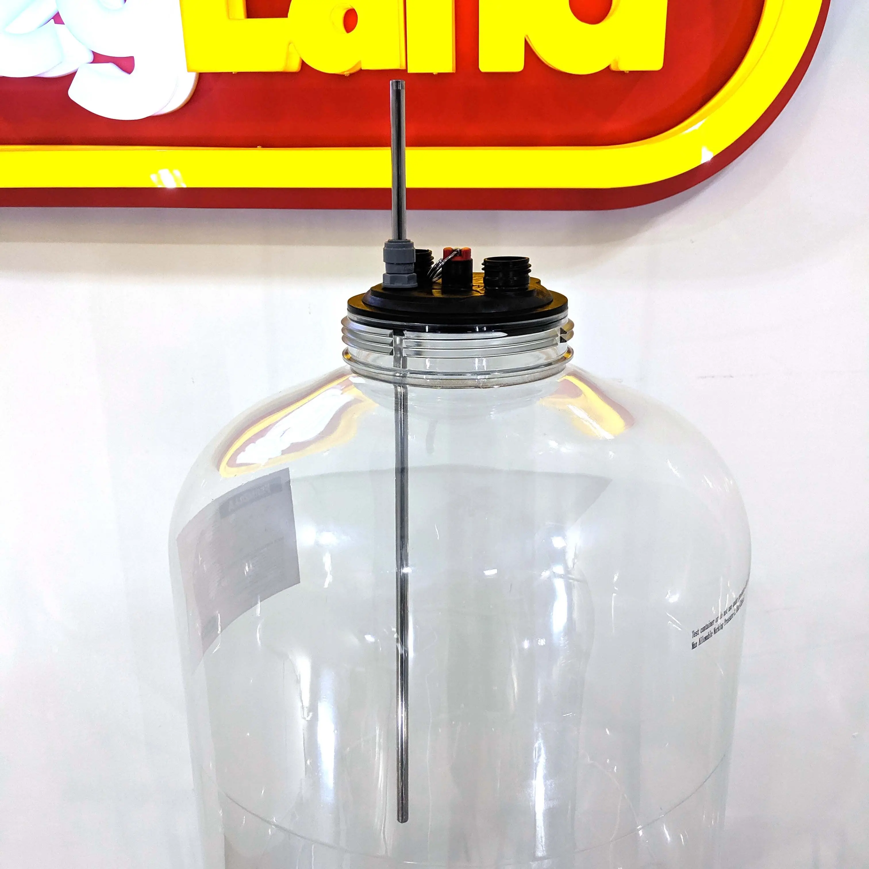 KegLand 50cm Thermowell - 1/4inch Duotight Bulkhead Included For Fermzilla Fermentator Temp Twister