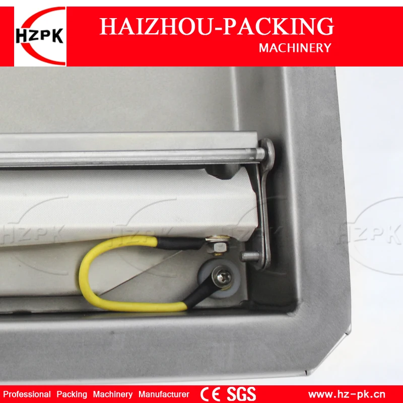 HZPK Stainless Stee Chamber Coffee Nut Plastic Bags Sealing Kitchen Food Automatic Commercial Small Vacuum Packing Machine DZ260