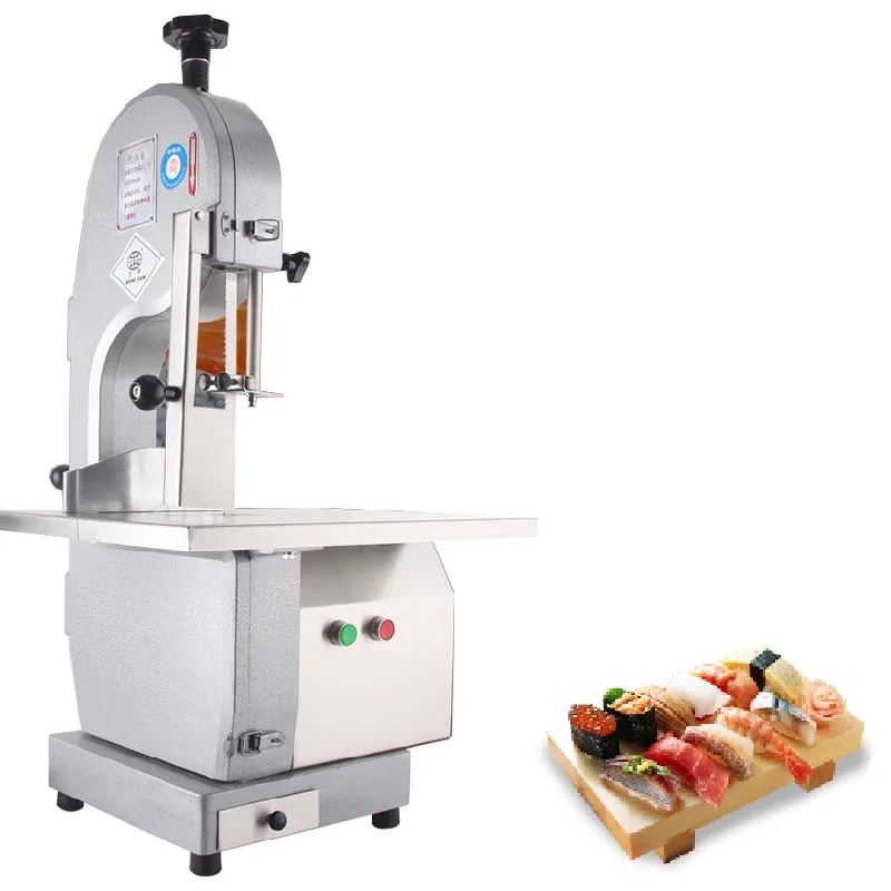 Commercial Bone Cutter Butcher Frozen Chicken Fish Meat Cutter Cutting Machine  Electric Bone Sawing Machine