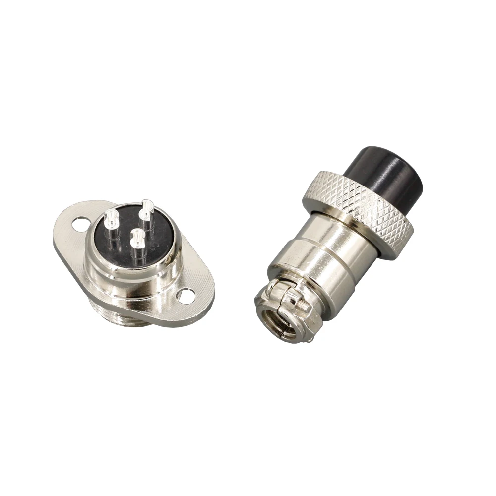 1 PCS Aviation Socket Plug GX16-2/3/4/5/6/7/8/9/10P 16MM Rhombus Flange Seat DF16 Series Aviation Column Connector