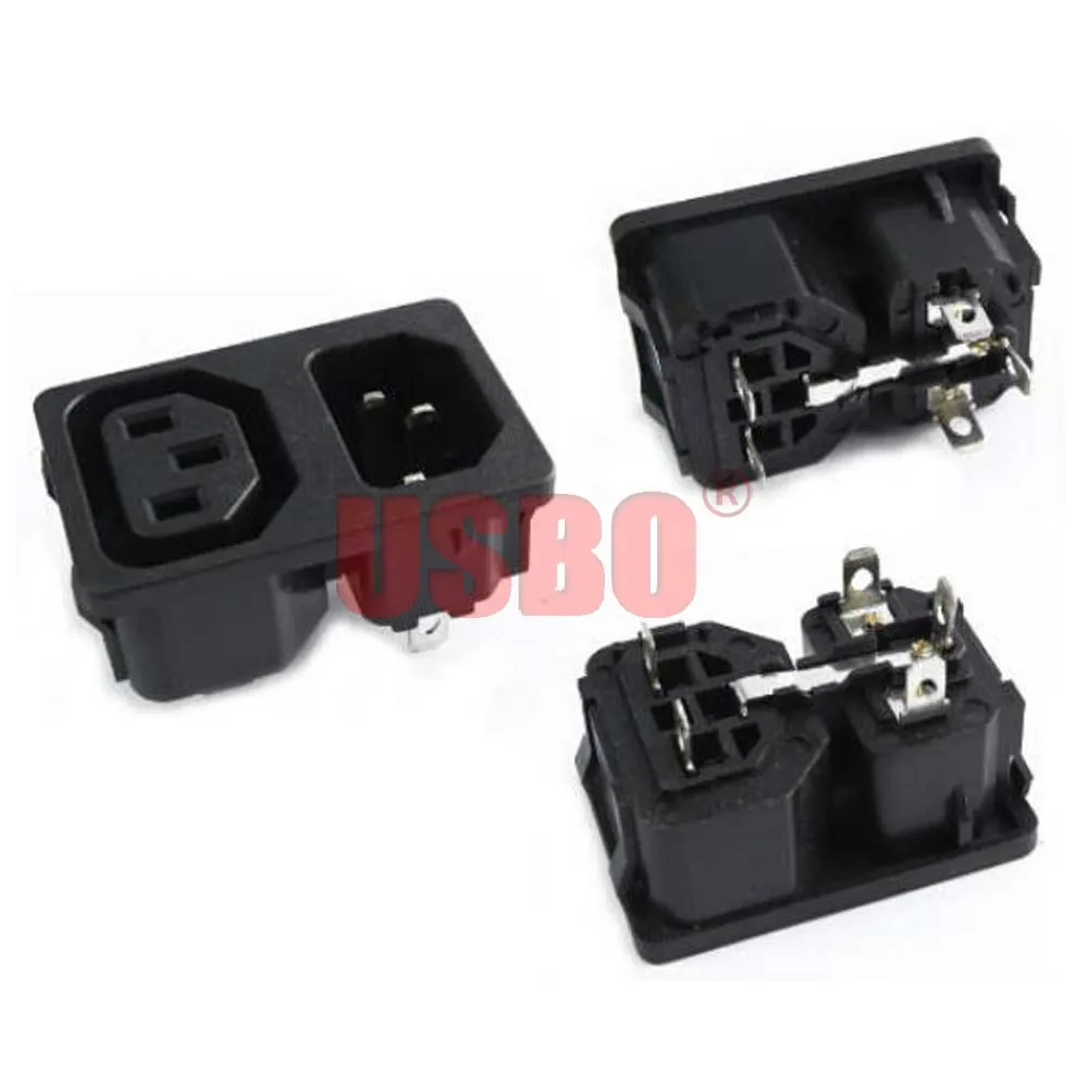 Поставка, черная медь, 10 А, 250 В, IEC-C13/C14, 2/3/4 разъема PDU, корпус, сервер, настольная розетка, универсальная электрическая розетка переменного тока