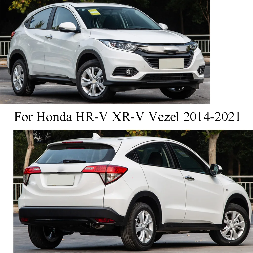 For Honda HR-V HRV XR-V Vezel  2014 2015 2016 2017 2018 2019 2020 2021 Sticker Garnish Pillar Window Middle Strip Trim Frame