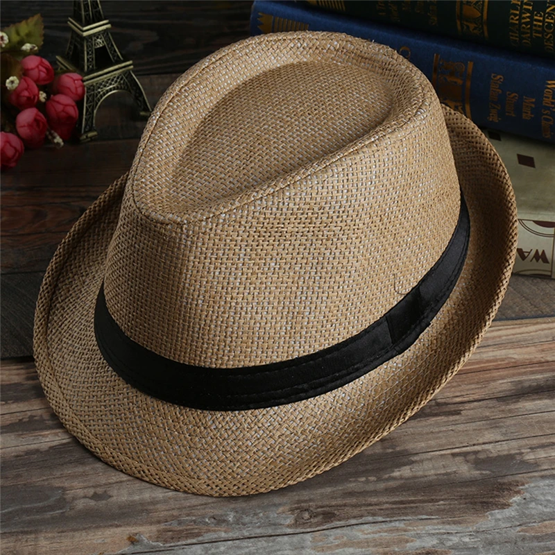 Imixlot Newest Western Straw Cowboy Hat Men Retro Casual Sun Hats Spring Summer Autumn Beach Breathable Cap gorro hombre