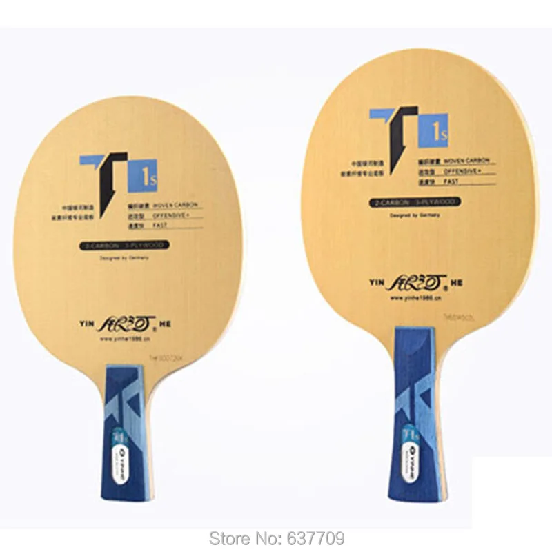 Yinhe Carbon Table Tennis Blade, Fast Attack with Loop, Ping Pong, Original, T1S, T2S, T3S, T4S