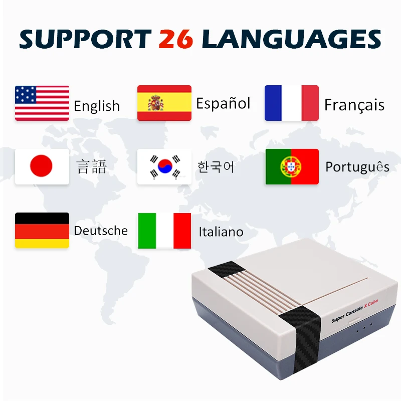 Ретро видео игровые консоли супер консоль X Cube для PS1/PSP/DC/Arcade TV BOX игровые плееры с 117000 классическими играми 4K HD дисплей