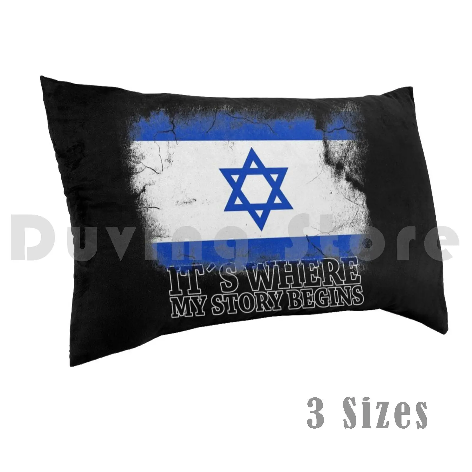 

It′s Where My Story Begins Israel Pillow Case 40x60 1391 Israel Sport Music Israel Israel Art Love