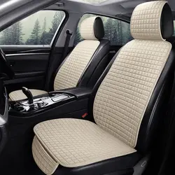 Flax Car Seat Cushion Universal Car Seat Glove Cover Auto supplies Seats Covers For Cars Auto Parts Car Seat Cover Car interior