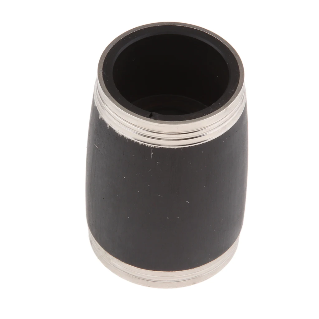 E-flat Clarinet Tuning Tube Two Section Tube Replace Parts Instrument Accessory 40mm Barrel Black