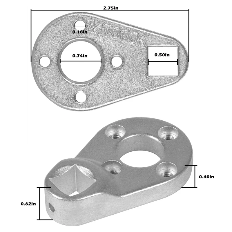 Tilt Pin Wrench AMT0006-32mm * 4.5/4mm Remove Trim/Tilt Caps on Hydraulic Cylinders for Yamaha Suzuki Johnson Evinrude, Honda