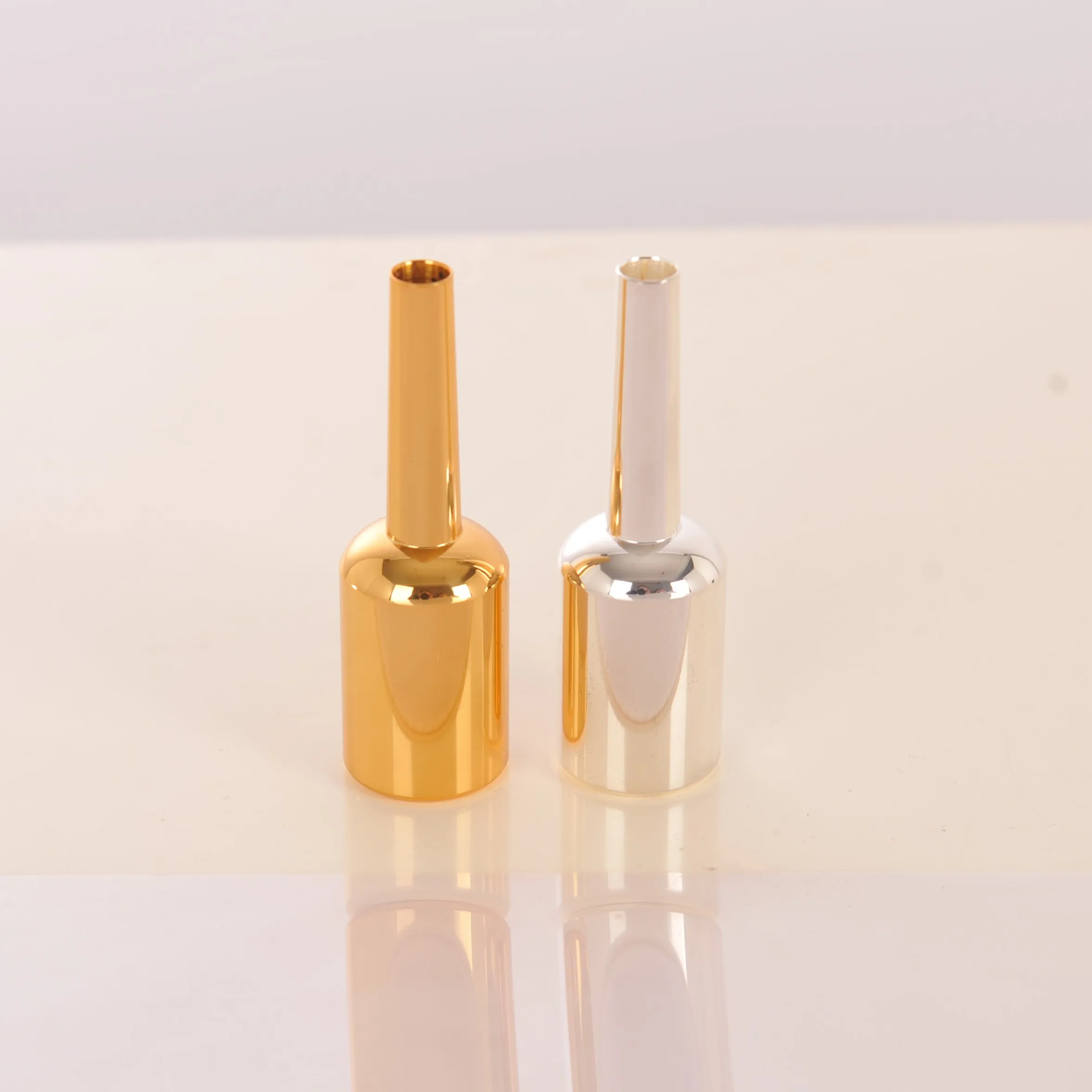 

MARGEWATE Bb Trumpet Mouthpiece Portable Tone Part Standard Brass Silver&Gold Plated Accessories Musical Instrument Size3C 5C 7C