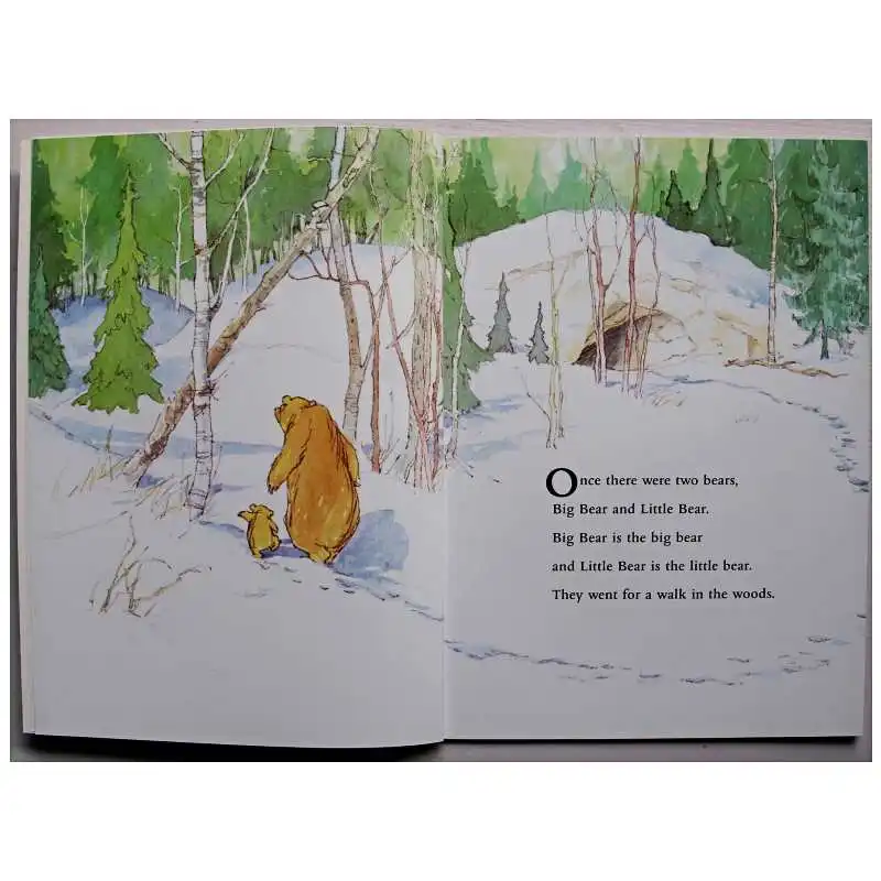 Let's Go Home, Little Bear By Martin Waddell Educational English Picture Book Learning Card Story Book Baby Kids Children Gifts