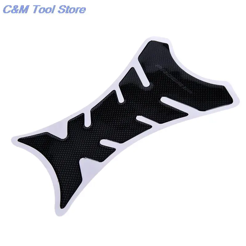 1Pcs Universele Fishbone Carbon Fiber Tank Pad Tankpad Protector Sticker Motorfiets